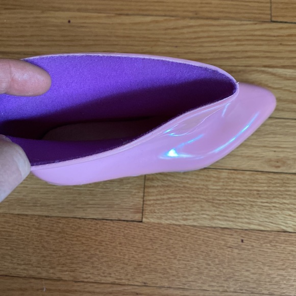 80s True Vintage Pink and Purple Fiorucci Igor New Wave Boots Punk Booties Italy - Picture 5 of 6